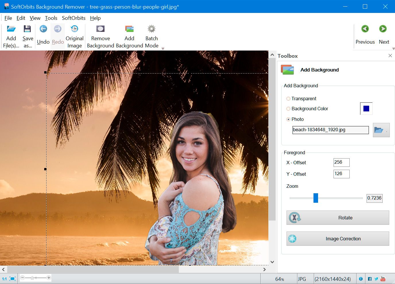 Photo Background Changer Software Gratis download | Gratis download til Windows 11.