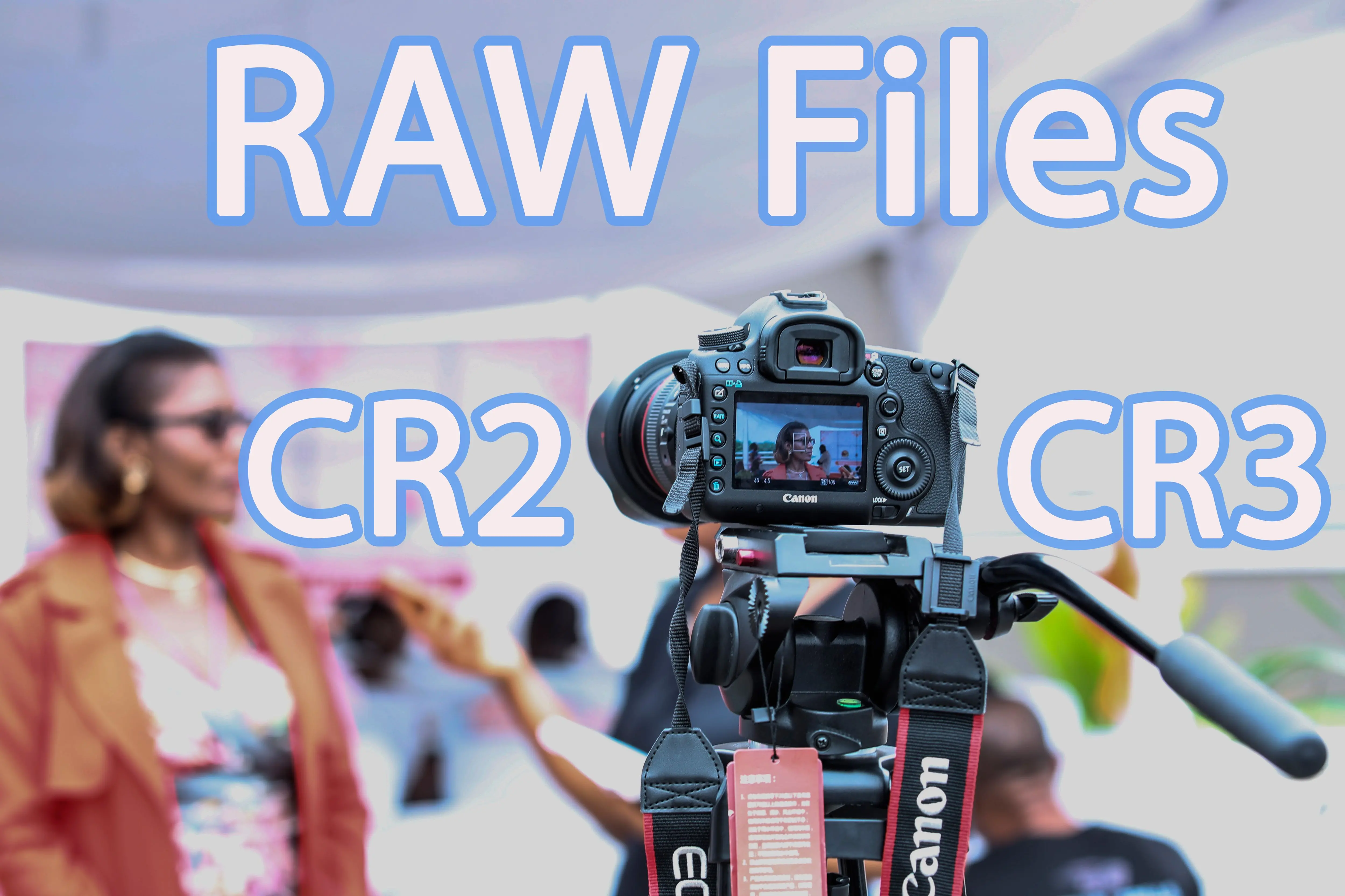 Canon CR2 og CR3 RAW-filer til konvertering..