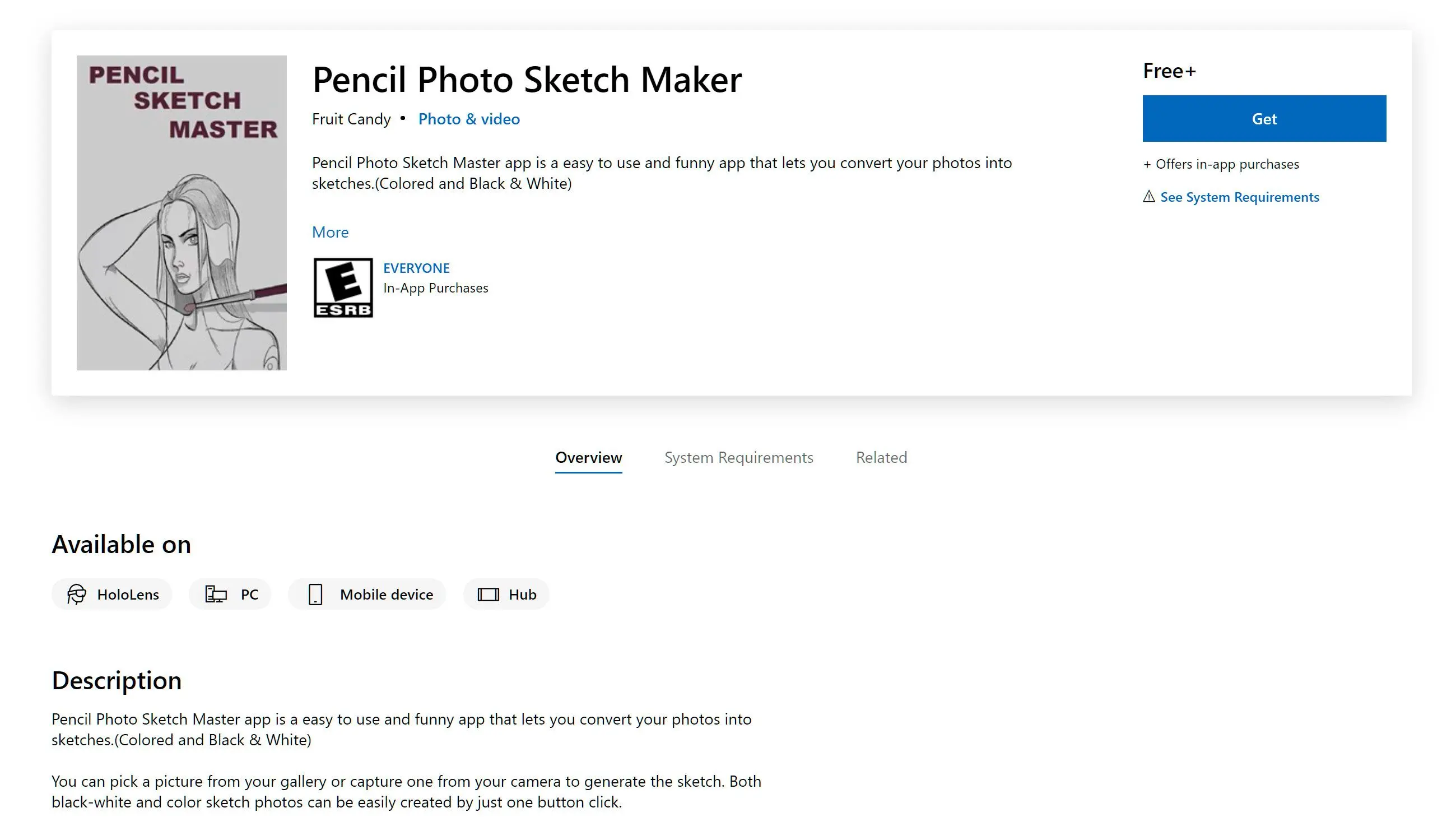 Pencil Photo Sketch Maker..