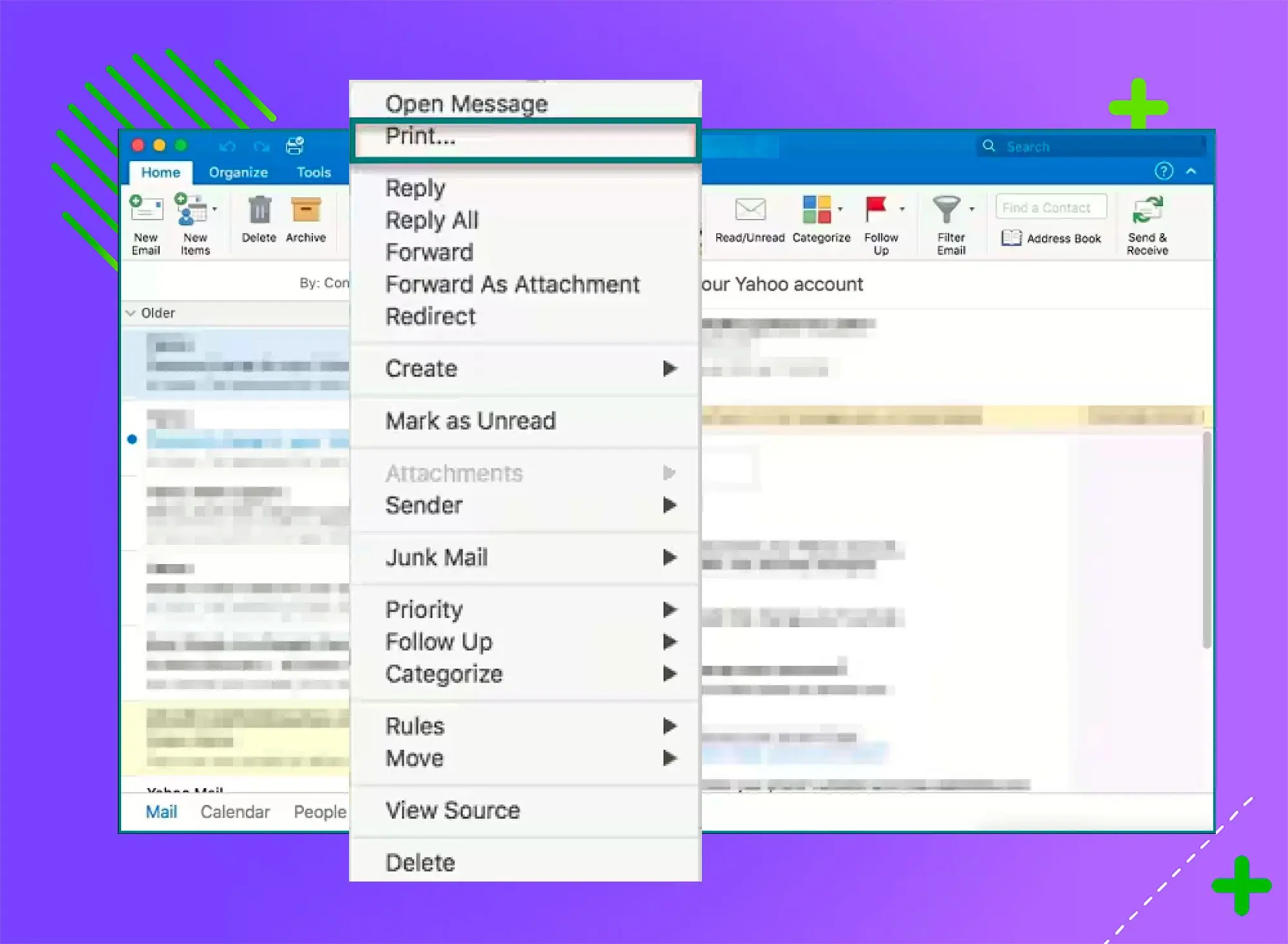 MSG to PDF Converter Software Skærmbillede.