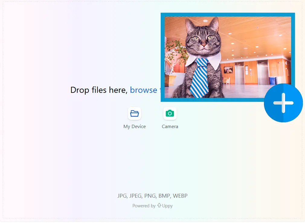 Upload den Første Ramme.