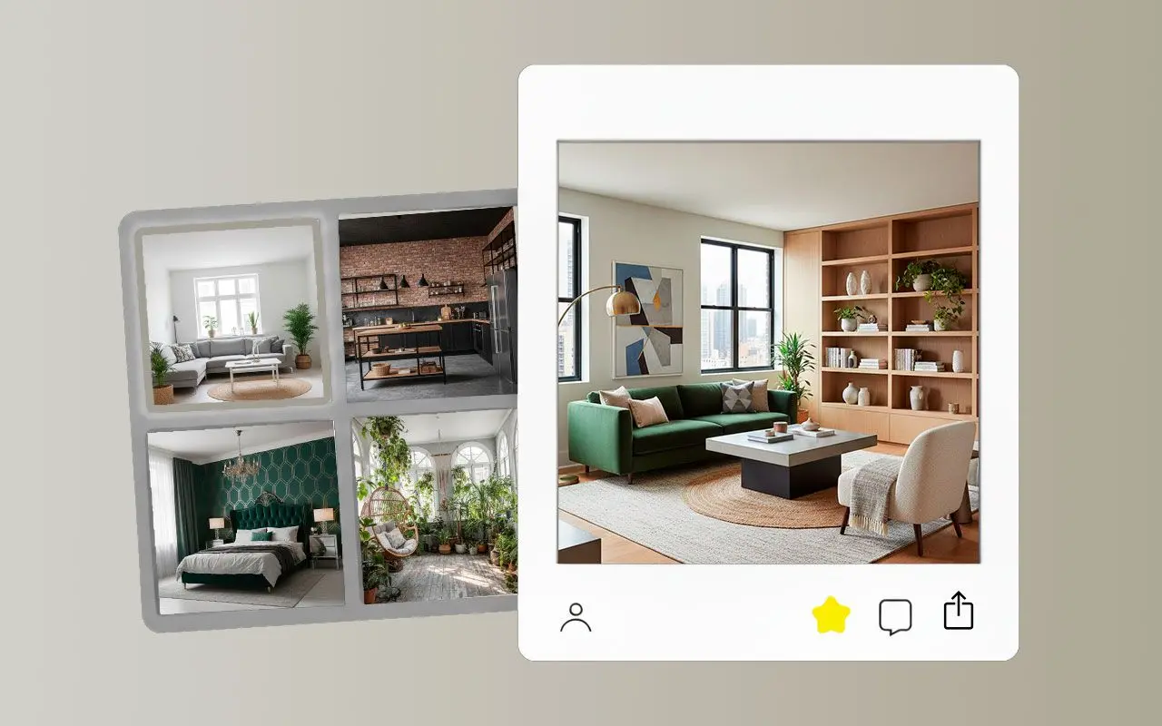 Skab alt, hvad du kan forestille dig: Indretningsdesignkoncepter.