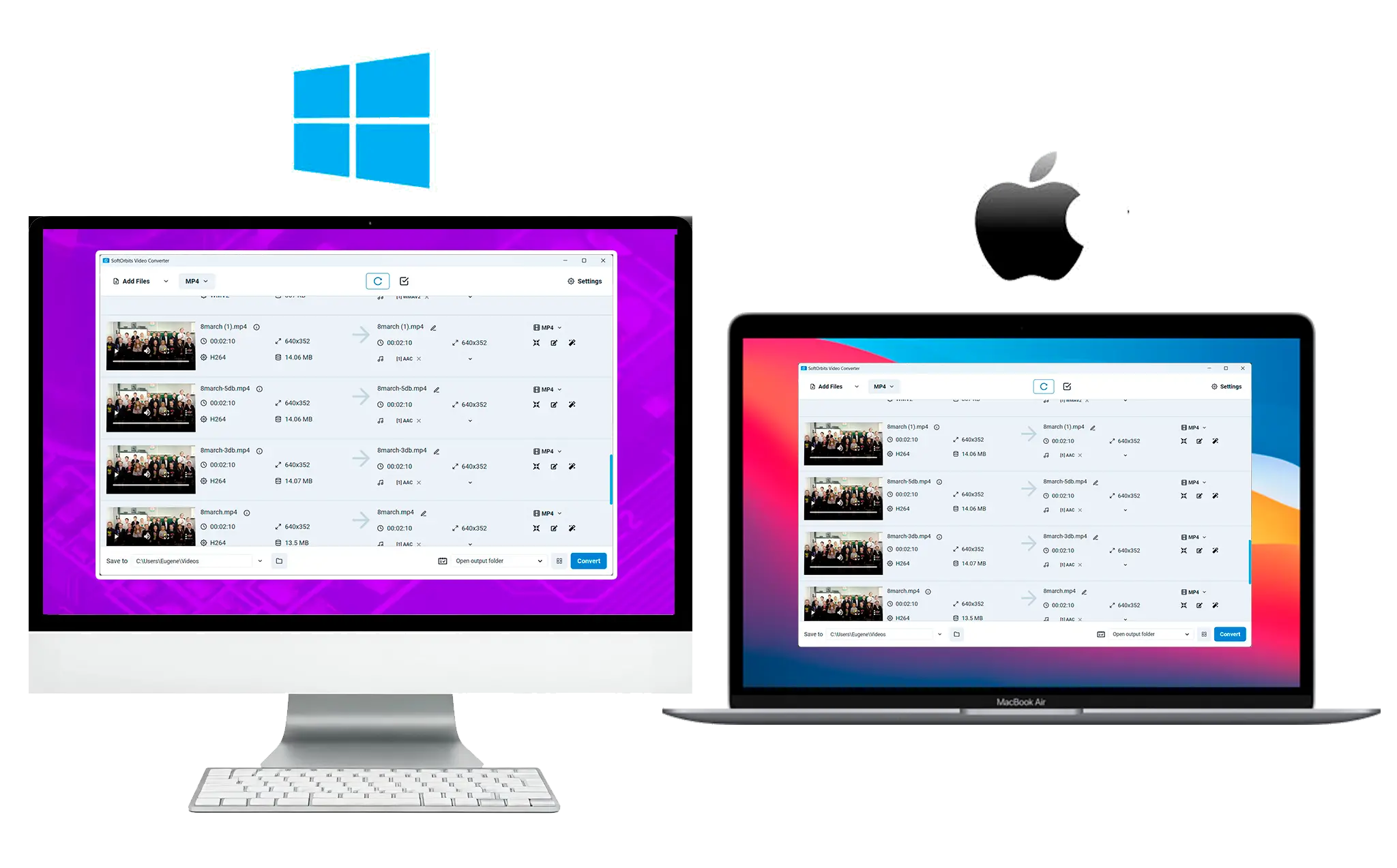Softwaredownload til Windows PC eller Mac.