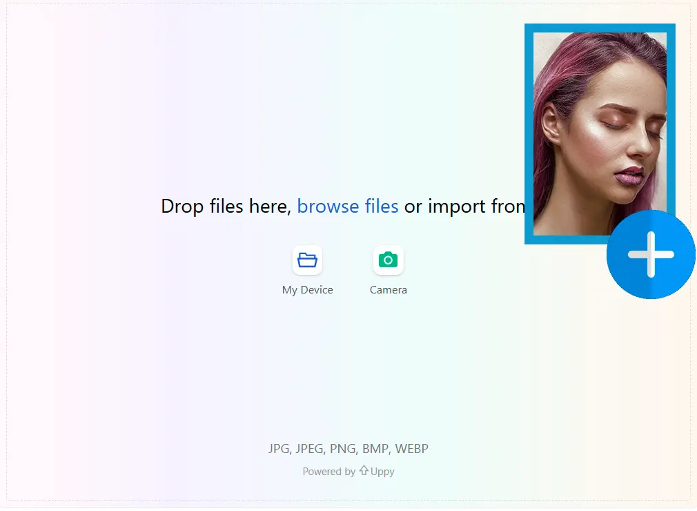 Upload Dine Fotos.