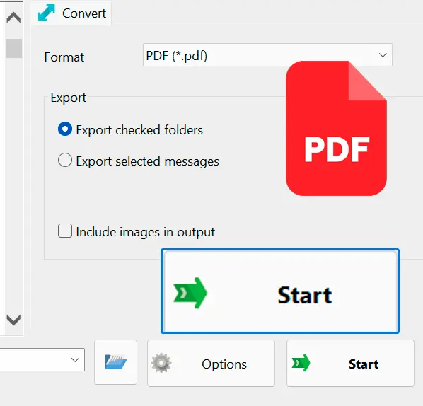 Eksporter til PDF.
