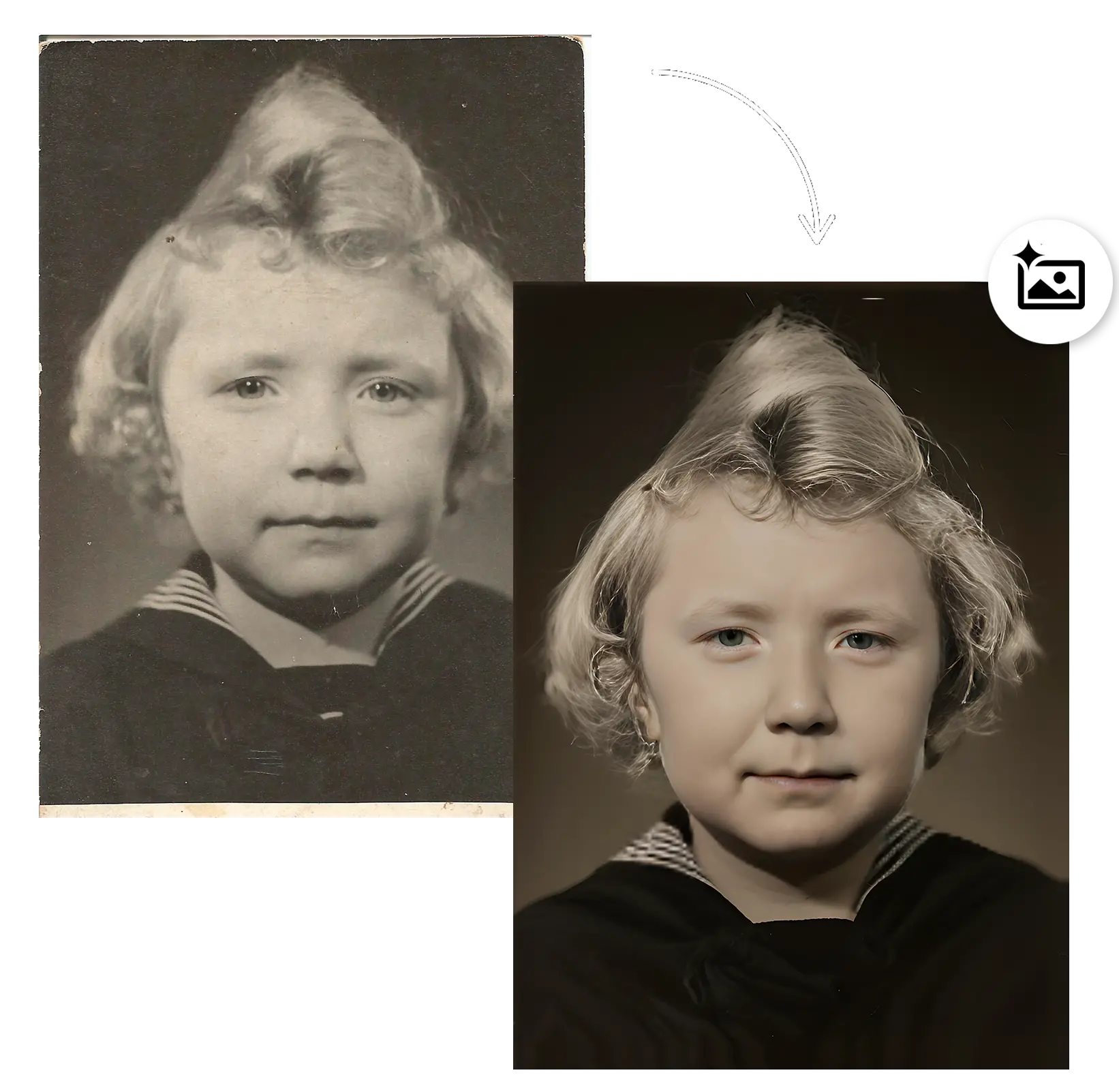AI-Drevet Ansigtsrestaurering.