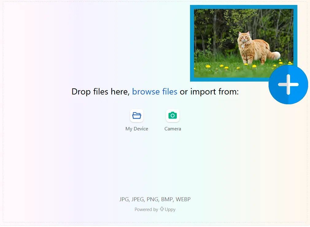Upload et referencebillede.