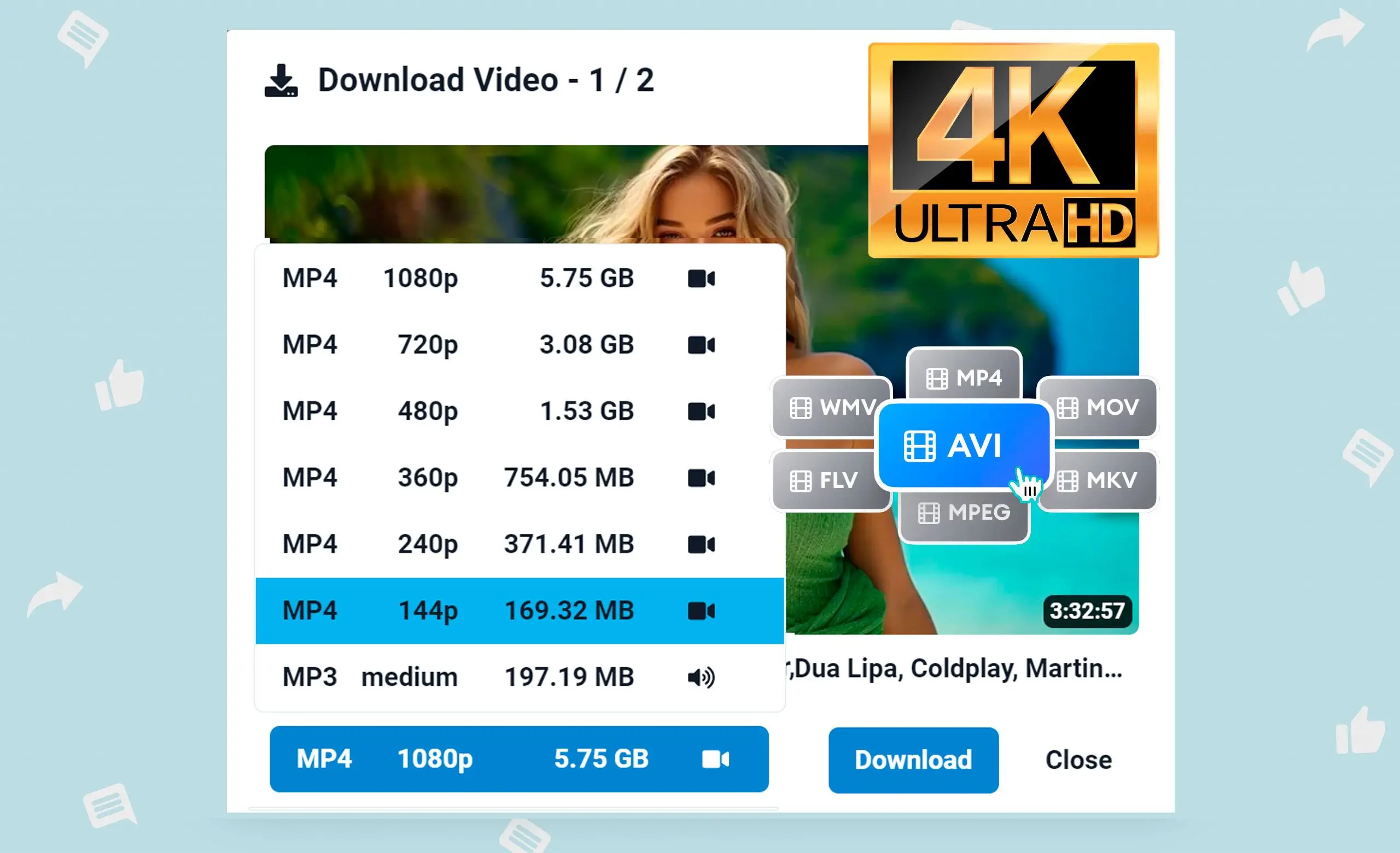 Konverter hurtigt Vimeo-videoer til MP3-lyd.