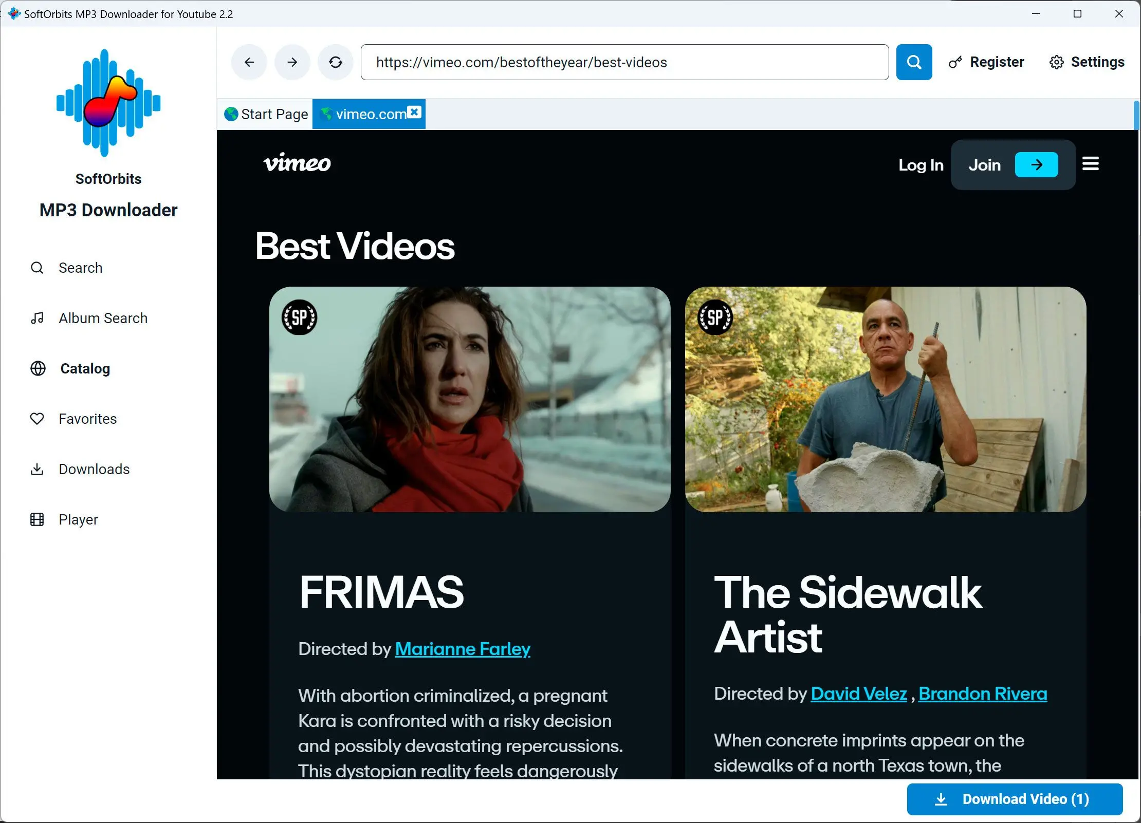 MP3 Downloader for Youtube Skærmbillede.