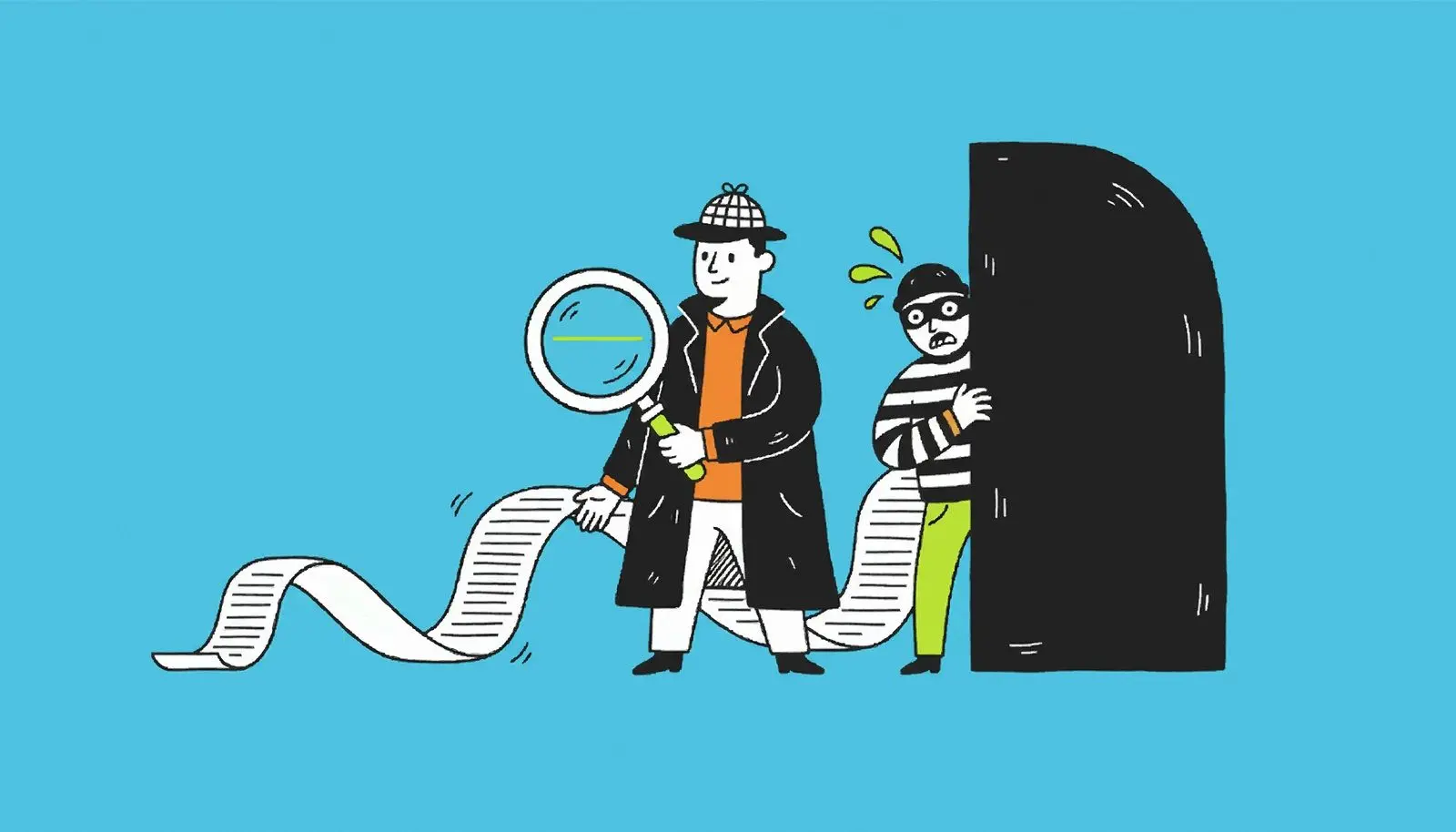 Forensisk tilstand finder registreringer loggen ikke længere har.