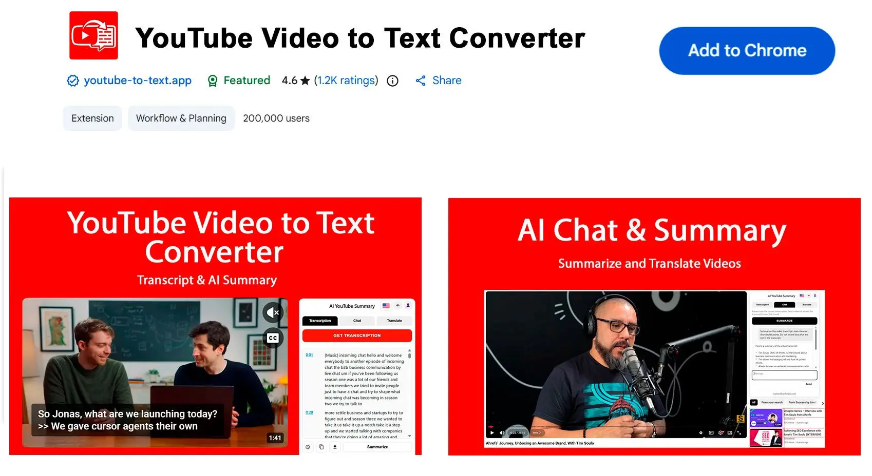 Installer Google Chrome-udvidelse.