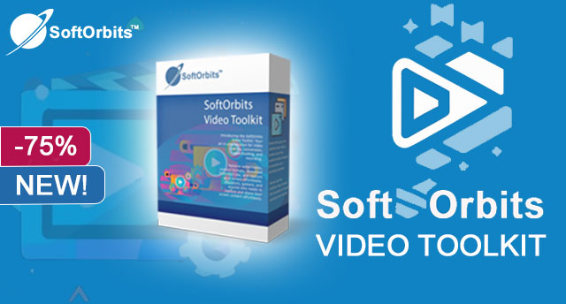 SoftOrbits Video Toolkit Skærmbillede
